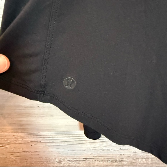 Lululemon Up For It Long Sleeve - Black - Size 6 - Picture 4 of 7